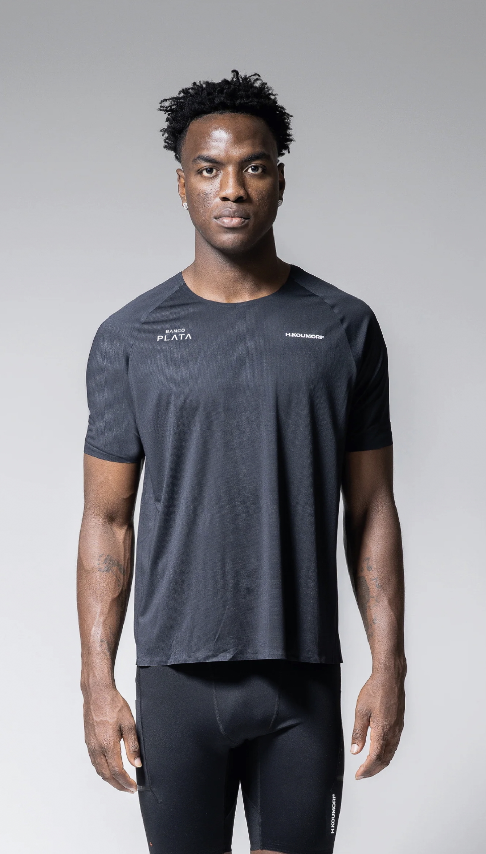 Running tee — front view